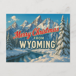 Wyoming Postkarte