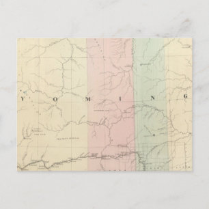 Wyoming Postkarte