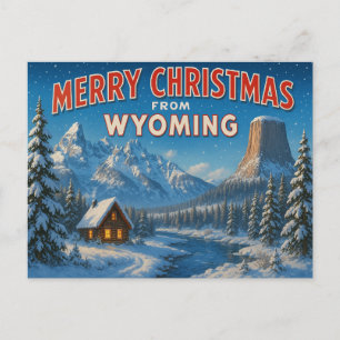 WYOMING Postkarte