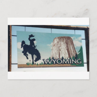 Wyoming Postkarte