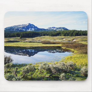 Wyoming, Rocky Mountains, Ein Berggipfel Mousepad