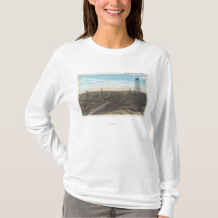 Wyoming-Salz-Nebenfluss-alte Felder SceneWyoming T-Shirt