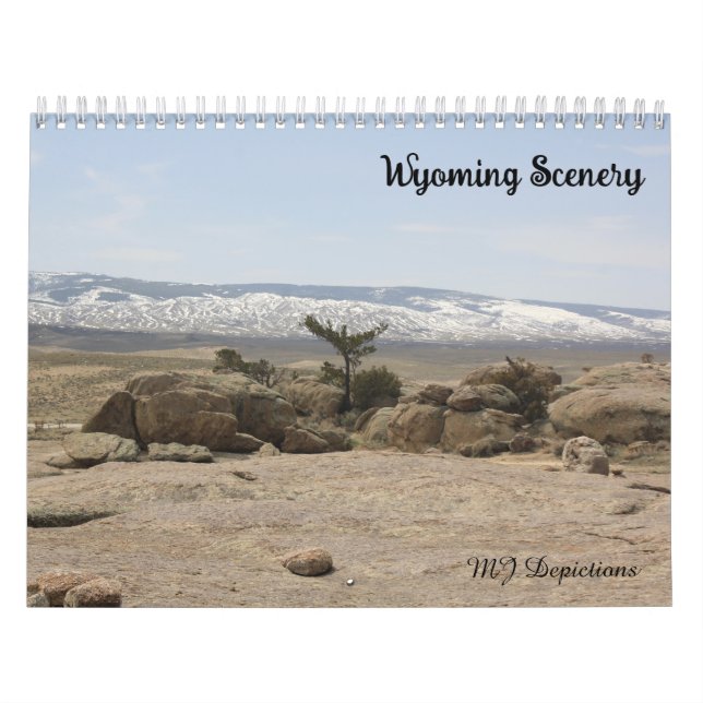 Wyoming Scenery Kalender (Titelbild)