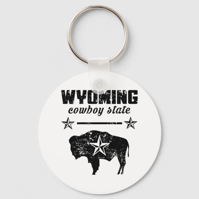 Wyoming Schlüsselanhänger (Vorderseite)