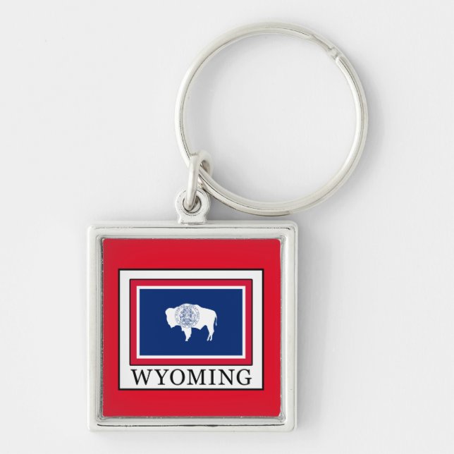Wyoming Schlüsselanhänger (Vorne)