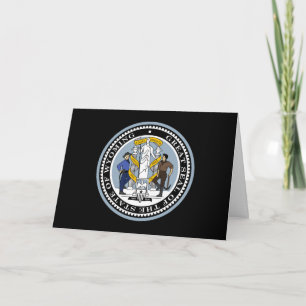 Wyoming-Siegel, Siegel von Wyoming Karte