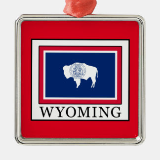 Wyoming Silbernes Ornament