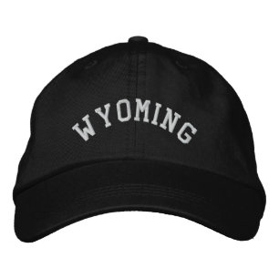 Wyoming Staat bestickt Bestickte Kappe