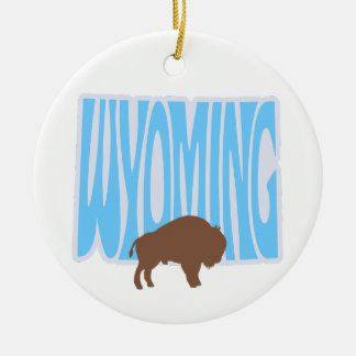 Wyoming Staat Weihnachtsbaum Ornament