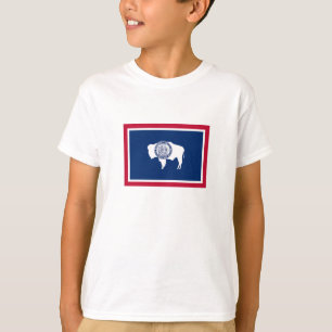 Wyoming Staatsflagge T-Shirt