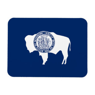 Wyoming State Flag Magnet