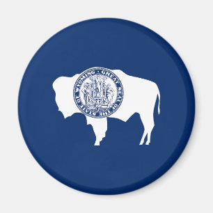 Wyoming State Flag Magnet