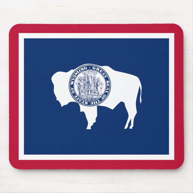 Wyoming State Flag Mousepad (Vorne)
