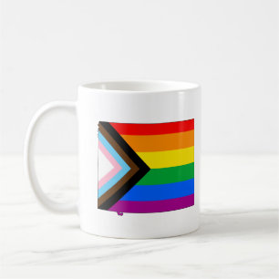Wyoming State Stolz LGBTQ Fortschritt Stolz Kaffeetasse