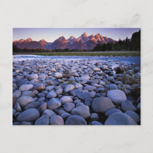 Wyoming, Teton National Park, Snake River Postkarte