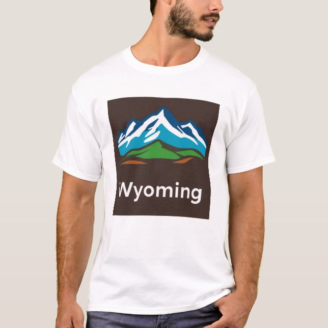 Wyoming Tshirt V02 (Vorderseite)