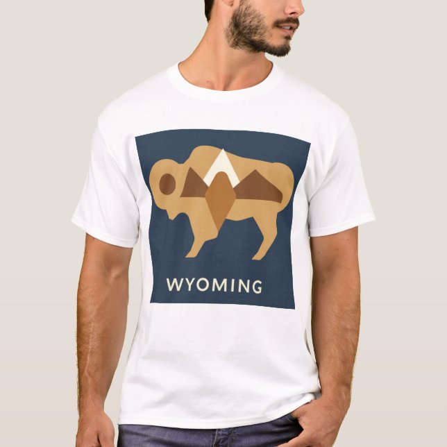 Wyoming Tshirt V05 (Vorderseite)