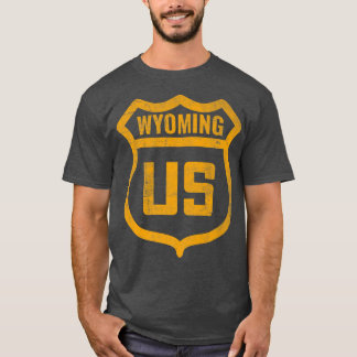 Wyoming - Unwetter auf der US-Autobahn T-Shirt