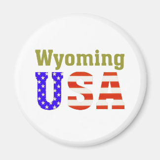 Wyoming USA! Magnet