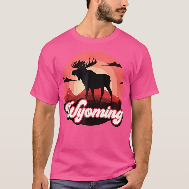 Wyoming Vacation USA Amerika Cheyenne Wanderung Fi T-Shirt (Vorderseite)