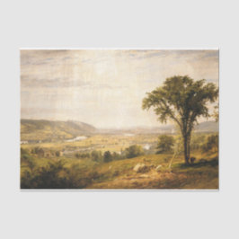 Wyoming Valley, Pennsylvania (Vintage Landschaft) Seidenpapier