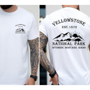 Wyoming Vintage Nationalpark Yellowstone T-Shirt