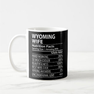 Wyoming Wy Nutrition Fakten zum US-Staat Kaffeetasse