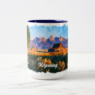 Wyoming Zweifarbige Tasse