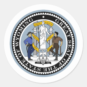 Wyomingite Siegel, Siegel des Wyoming Sticker