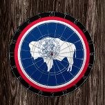 Wyomoming Flag Dartboard & Wyoming / USA-Spielbret Dartscheibe<br><div class="desc">Dartboard: Wyoming & Wyoming Fahnen,  Familienspass Spiele - Liebe mein Land,  Sommerspiele,  Ferien,  Vatertag,  Geburtstagsparty,  Uni Schüler / Sportfans</div>