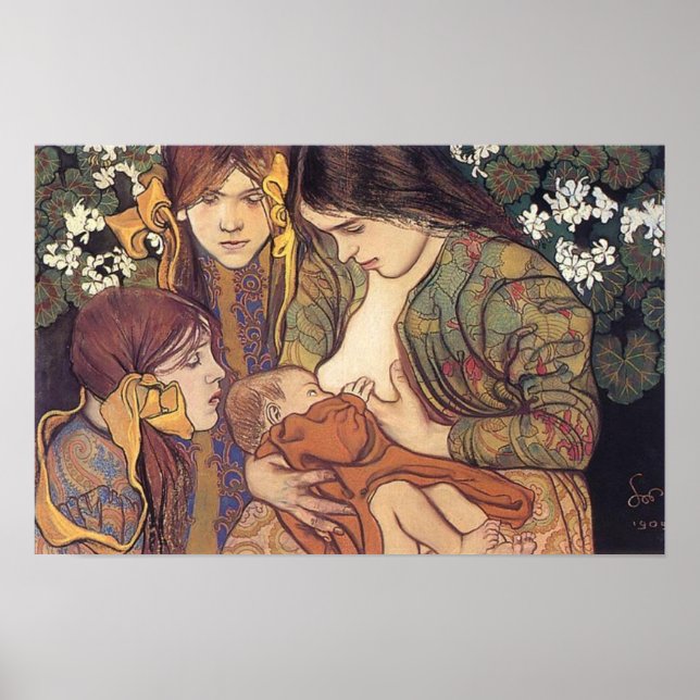 Wyspianski, Maternity, 1905 Poster (Vorne)