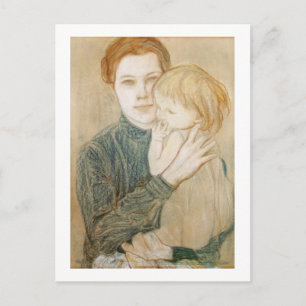 Wyspianski, Portrait of Salome Hankiewiczowa, 1901 Postkarte