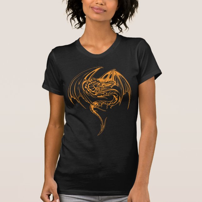 Wyvern Dragon sind Mythische Kreaturen T-Shi T-Shirt (Vorderseite)