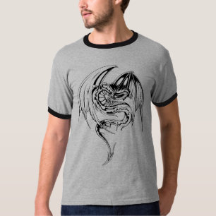Wyvern Dragon sind Mythische Kreaturen T-Shi T-Shirt