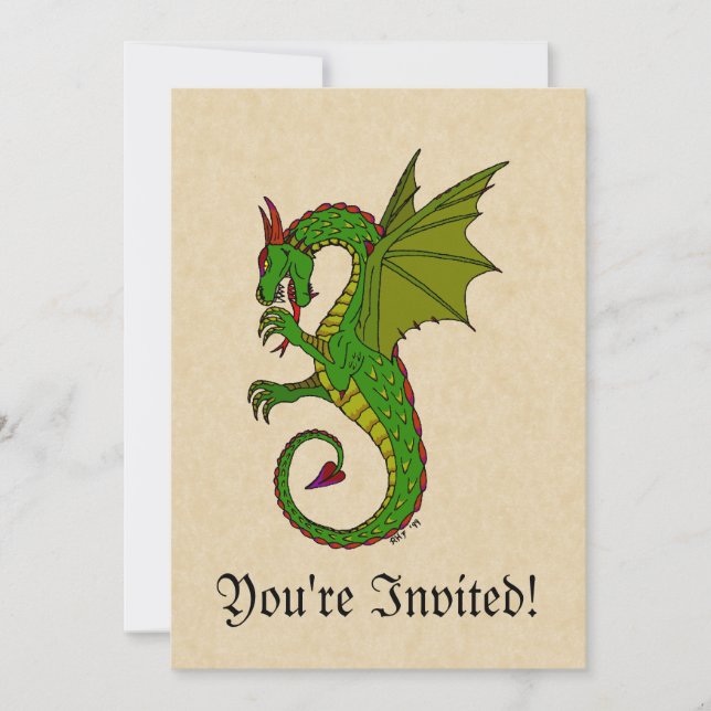 Wyvern Einladung (Vorderseite)