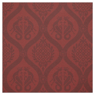 Wyvern Ogee, Deep Red Stoff