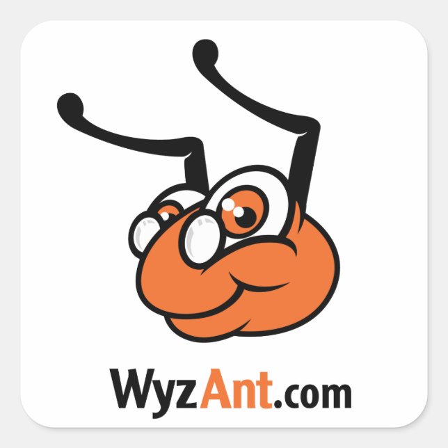 WyzAnt.com Aufkleber (Vorderseite)
