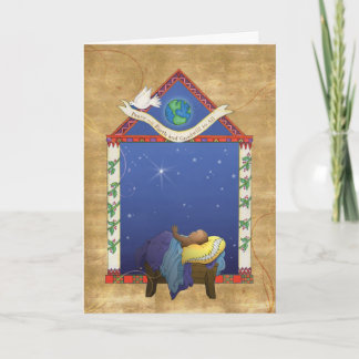 X008 Peace & Goodwill to All Feiertagskarte