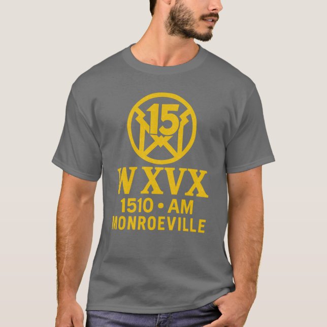 X-15 - WXVX - AM 1510 - Monroeville, PA T-Shirt (Vorderseite)