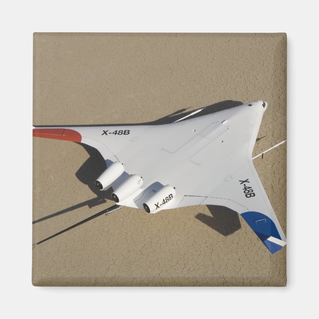 X-48B Blended Wing Body Unbemanntes Luftfahrzeug 2 Magnet (Vorne)