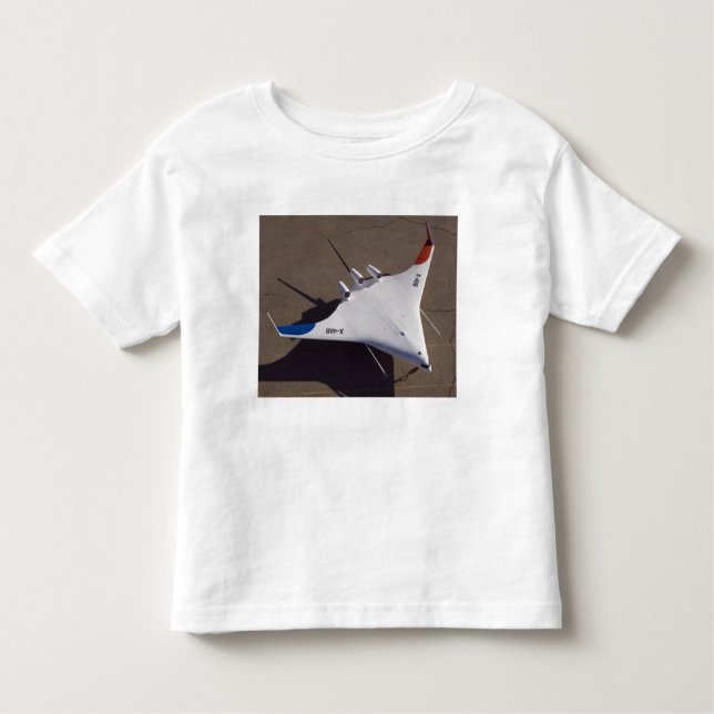 X-48B Blended Wing Body Unbemanntes Luftfahrzeug Kleinkind T-shirt (Vorderseite)