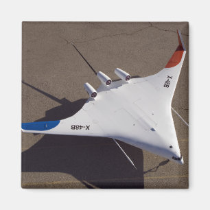 X-48B Blended Wing Body Unbemanntes Luftfahrzeug Magnet