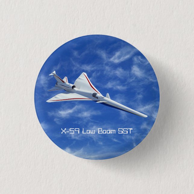 X-59 Billigflugzeuge mit Sonderraumflugzeug Button (Vorderseite)
