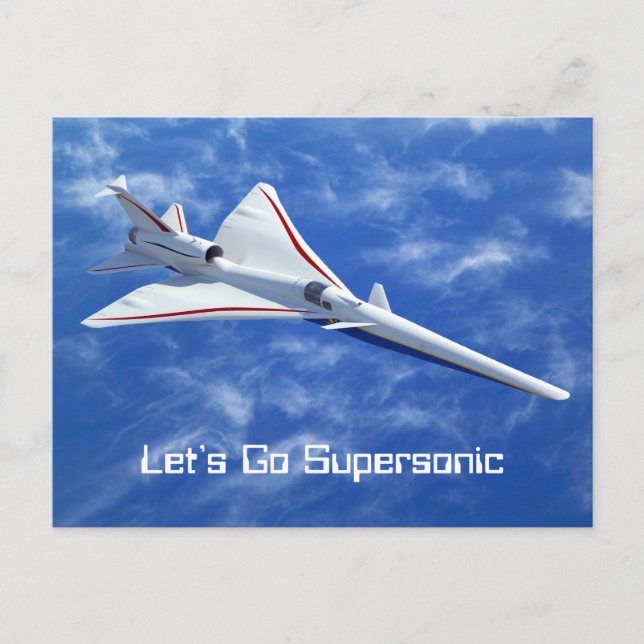 X-59 Billigflugzeuge mit Sonderraumflugzeug Postkarte (Vorderseite)