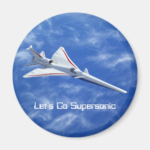 X-59 Low-Boom-Superschall-Flugzeug Magnet