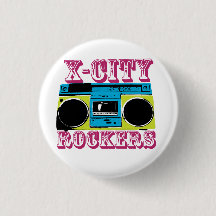X-CITY ROCKER-Abzeichen