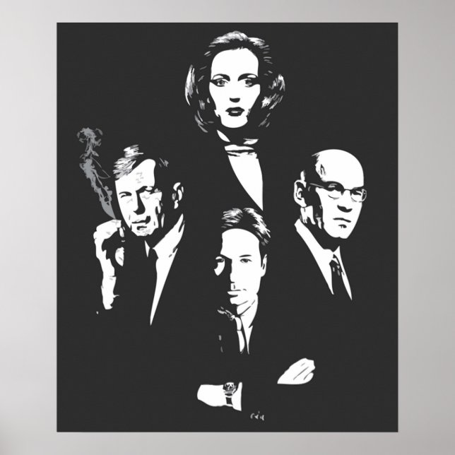 X Dateien Poster (Vorne)