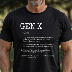 X-Definitionsmerkmale der Sonnenzeit T-Shirt