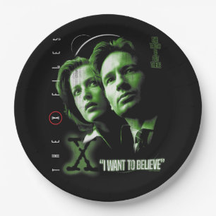 X-Files, die ich Gewollt habe zu glauben Pappteller