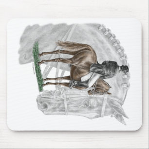 X-Halt Salute Dressage Pferd Mousepad